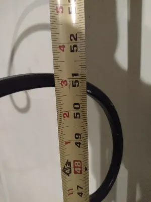 Folding Three Arm Metal Plant Hanger- Approx 59" Tall