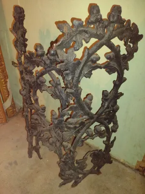 Antique Cast Iron Panels- Three Pieces (Bas)