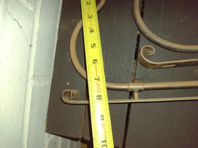 Two Pairs of Metal Architectural/Shelf Supports