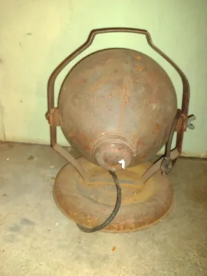Vintage Rolling Shop Light- Possibly Dietz