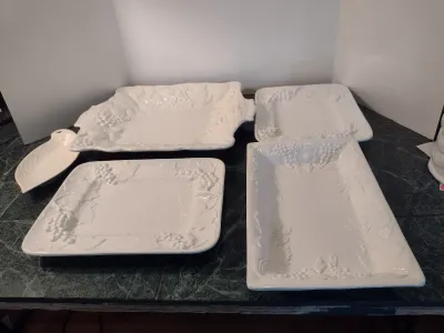 Collection of Italian Ceramic Serving Platters