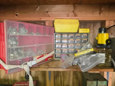 Sale Photo Thumbnail #457: Nuts bolts and screws