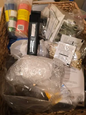 Sale Photo Thumbnail #382: Seeds bulbs and water test equipment