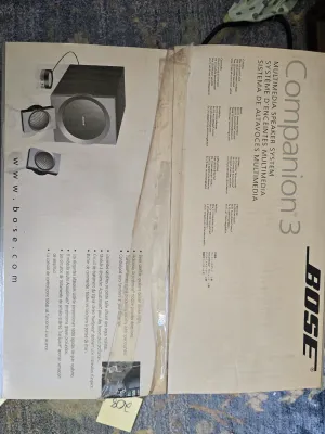 Sale Photo Thumbnail #345: Bose companion 3