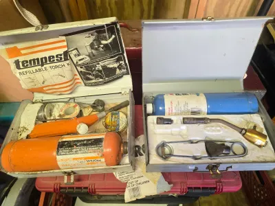 Sale Photo Thumbnail #465: 2 boxes and 2 torches