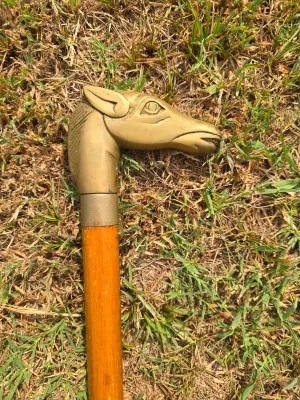 Sale Photo Thumbnail #267: 36 in long 
Horse head 4 in long