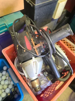 Sale Photo Thumbnail #445: 2 saws and a hammer drill