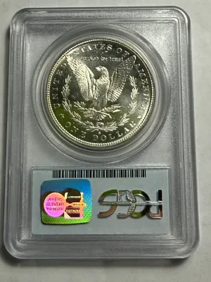 PCGS CERTIFIED 1882-S MS66 WHITE MORGAN SILVER DOLLAR AS PICTURED.