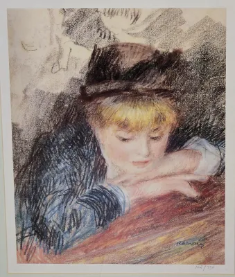 Sale Photo Thumbnail #17: Renoir lithograph 102/750