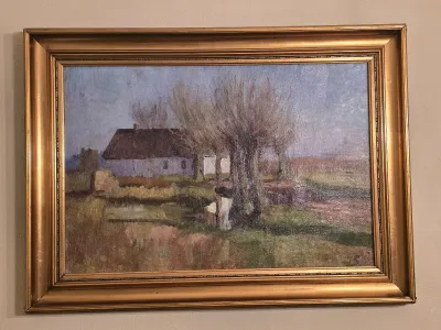 Sale Photo Thumbnail #5: Oil painting by Joakim Skovgaard (1856-1933)