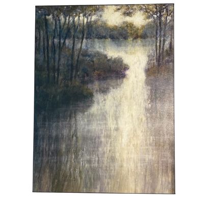 Moody Trees, Abstract Print on Canvas (LR-BM)