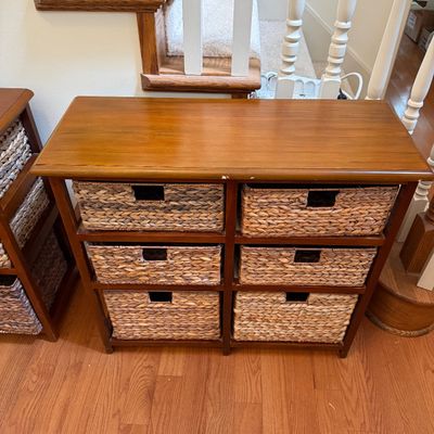Three Tiered Storage Cabinets (E-BM)
