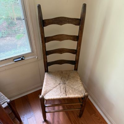 Five Ladder-back Chairs (LR-BM)