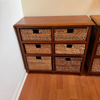 Three Tiered Storage Cabinets (E-BM)
