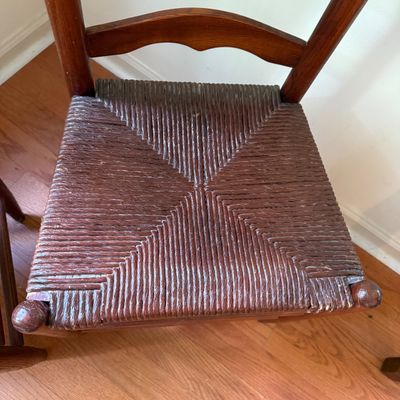 Five Ladder-back Chairs (LR-BM)