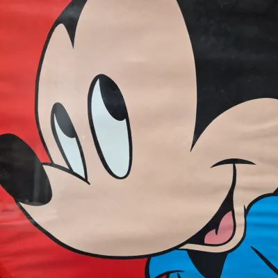 LOT 31B: Set of Four Disney/Mickey Framed Posters
