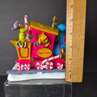LOT 54B: Disney Musical Train Stocking Holder Set-Never Used