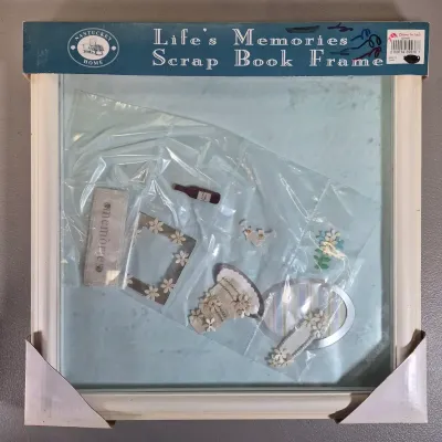LOT 26B: HUGE Scrapbooking Collection with Stickers, Decals, Memory Frames, Page Accents & More
