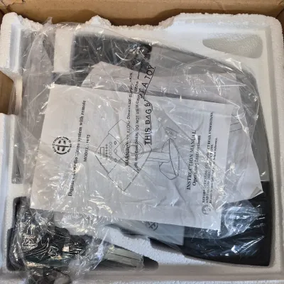 LOT 13B: New in Box Electro Brand Vertical Stereo System CD Player/Radio