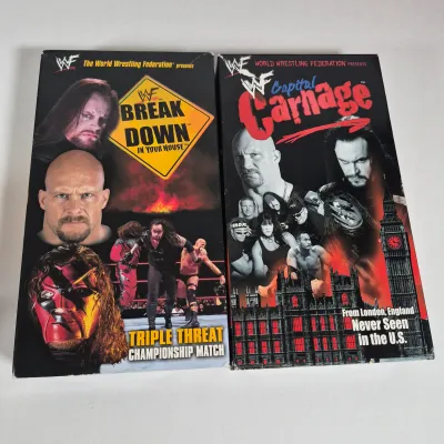 LOT 195Z: WWF Collection with Kane, Undertaker, Sting & More