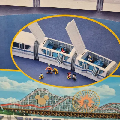 LOT 37B: Never Opened-Disney Parks Monorail Playset