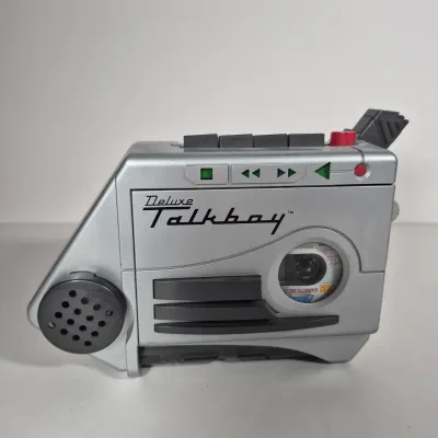 LOT 200Z: Vintage Tiger Electronics Deluxe Talkboy with Cassette