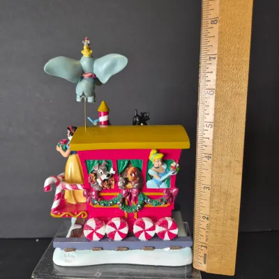 LOT 54B: Disney Musical Train Stocking Holder Set-Never Used