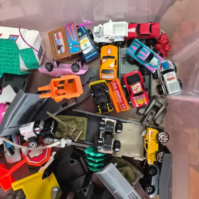 LOT 186B: Huge Collection of Vintage Micro Machines Cars & Playsets