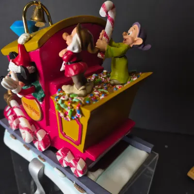 LOT 54B: Disney Musical Train Stocking Holder Set-Never Used
