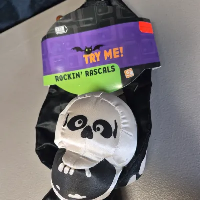 LOT 183B: Vintage Halloween Animated Characters-Gemmy Universal Studios Frankenstein, Gemmy Rockin Rascals Skeleton & More