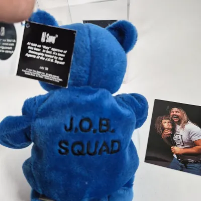 LOT 193Z: Collection of WWF Attitude Bears-Al Snow, Mankind, Mr. McMahon & More