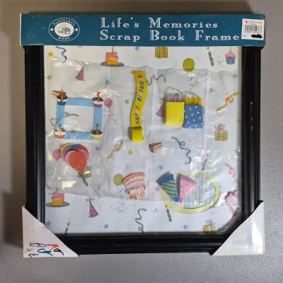 LOT 26B: HUGE Scrapbooking Collection with Stickers, Decals, Memory Frames, Page Accents & More