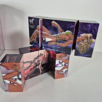 LOT 196Z: WWF Divas of Wrestling Collection with Sable, Sunny, Chyna & More