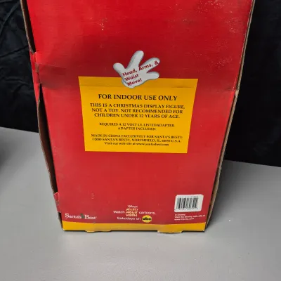 LOT 43B: Disney Animated Snowglobe (NIB), Mickey & Minnie Sleigh Ride Animation & Golfer Mickey Animated Decor