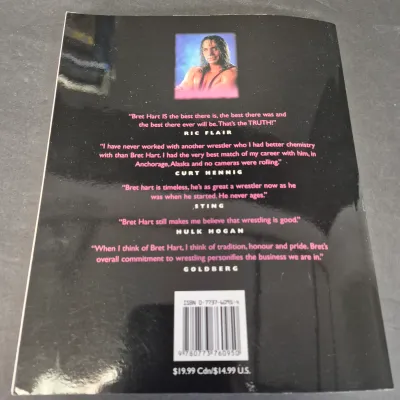 LOT 32B: WWF CD Collection with Mick Foley's Christmas Chaos Book & Bret Hitman Hart Book