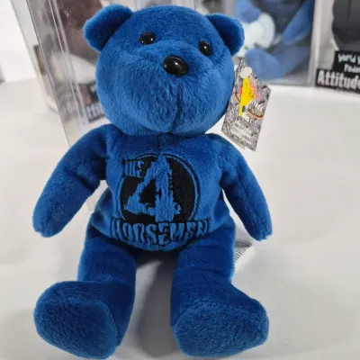 LOT 193Z: Collection of WWF Attitude Bears-Al Snow, Mankind, Mr. McMahon & More
