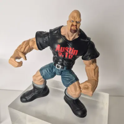 LOT 46B: Vintage 1998-99 WWF Maximum Sweat Action Figures