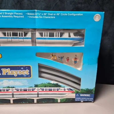 LOT 37B: Never Opened-Disney Parks Monorail Playset