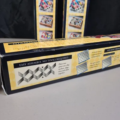 LOT 60B: Assortment of 6 Never Used Divided Drawer Organizers