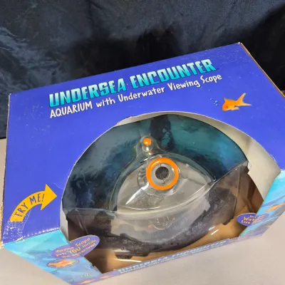 LOT 57B: Vintage Undersea Encounter Aquarium (NIB) & Challenge 20 Questions Game