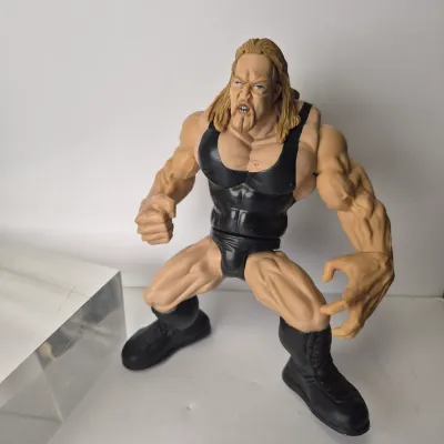 LOT 46B: Vintage 1998-99 WWF Maximum Sweat Action Figures