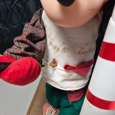 LOT 44B: Two Sets of Mickey & Minnie Holiday Animated Standees
