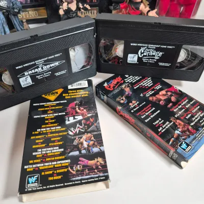 LOT 195Z: WWF Collection with Kane, Undertaker, Sting & More