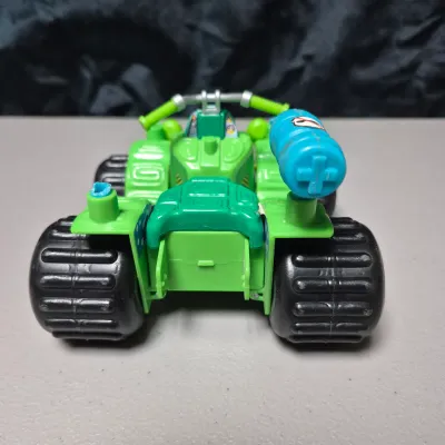 LOT 189B: Vintage 1992 TMNT Turtlemobile & Mutations Muta-Ski Vehicle