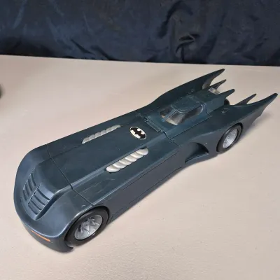 LOT 181B: Vintage 1992-94 Batman Animated Series/Legends of Batman Batmobiles