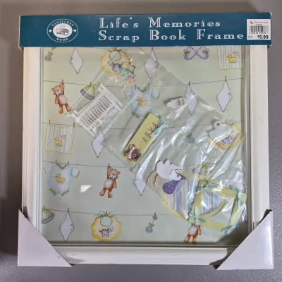 LOT 26B: HUGE Scrapbooking Collection with Stickers, Decals, Memory Frames, Page Accents & More