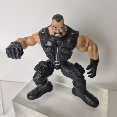 LOT 46B: Vintage 1998-99 WWF Maximum Sweat Action Figures