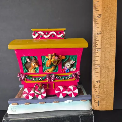 LOT 54B: Disney Musical Train Stocking Holder Set-Never Used