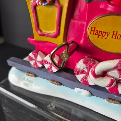 LOT 54B: Disney Musical Train Stocking Holder Set-Never Used