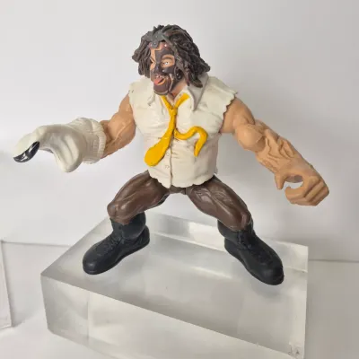 LOT 46B: Vintage 1998-99 WWF Maximum Sweat Action Figures